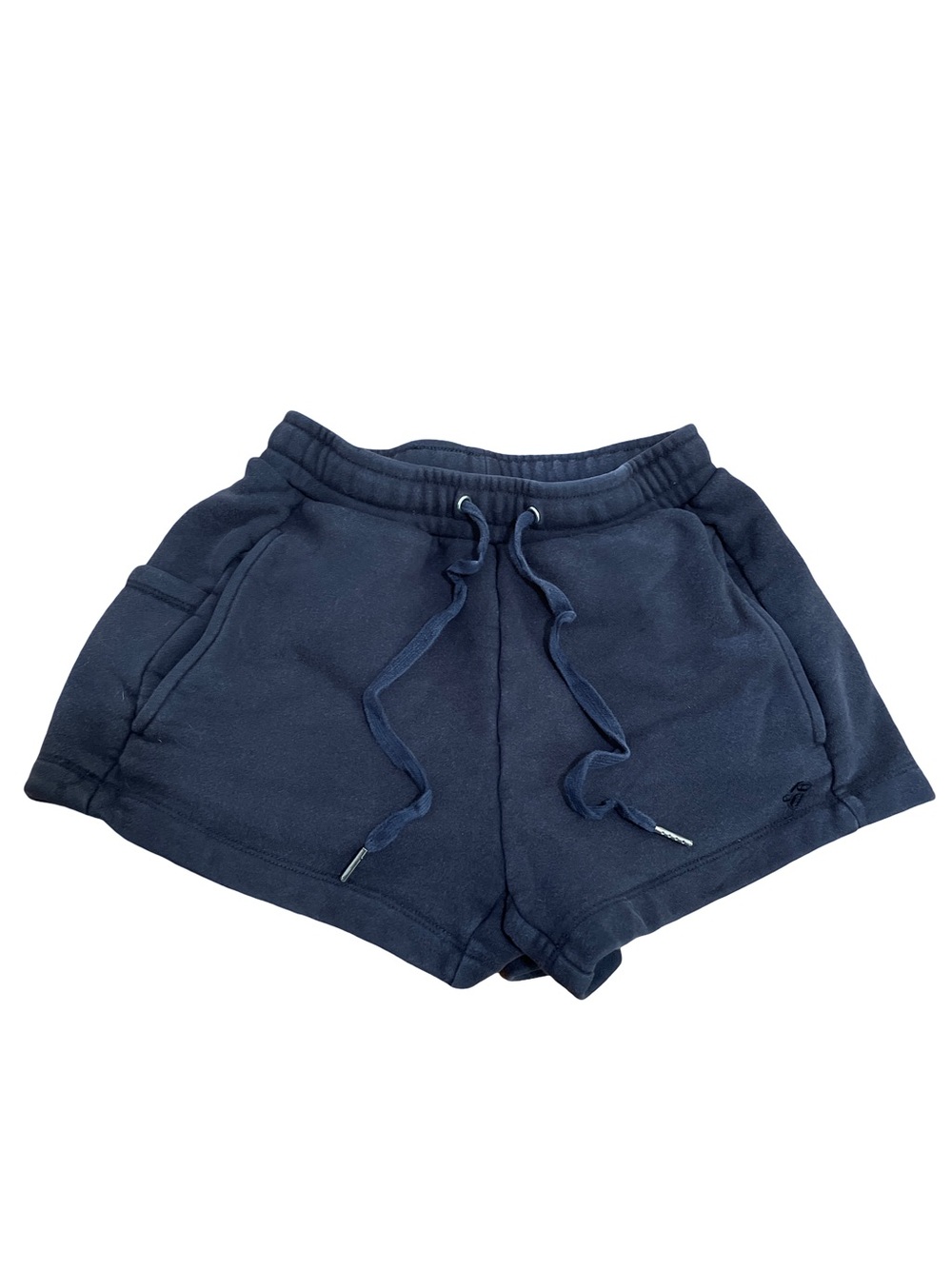 Allwear Women’s Size 1 Blue Organic Cotton 3” Sweat Shorts